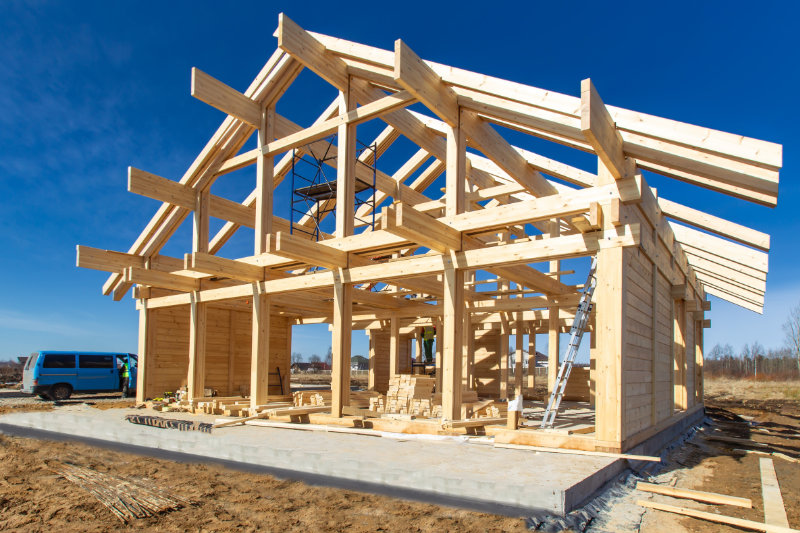Construction de maison en ossature bois